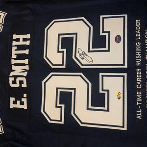 Emmitt smith Autograph jersey
